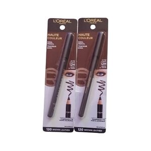(2) L'Oreal Haute Couleur Brown Leather Eyeliner 120